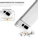 YESPURE for Google Pixel 7 Clear Lanyard Case Adjustable Shoulder Neck Crossbody Strap Phone Cover Women Girls Soft Slim Bumper Shockproof Protective Mobile Case for Pixel 7 - Black