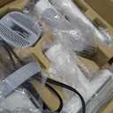 Pecute Dog Grooming Vacuum, 4-in-1 Pet Grooming Kit with Clipper, Brush, 12000Pa Dog Vacuum for Shedding with 1.5L Dust Cup, Storage Pocket, Low Noise Pet Vacuum for Dog & Cat, Home Grooming