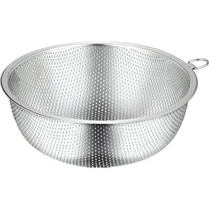 GREATLINK Food Pasta Colanders and Strainers for Kitchen Stainless Steel Collander, Kitchen Mesh Colander Large Metal Strainer for Pasta, Spaghetti, Berry, Veggies, Fruits, Noodles, Rice, Salads