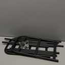 3-Tier Expandable Shoe Rack, Adjustable Width Shoe Organizer for Closet & Entryway, Extendable Metal Shoe Rack for Inside Closet, Space-Saving Shoe Storage Shelf Stand  Black