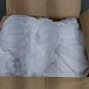 8 Panels White Ceiling Drapes for Wedding Ceiling Drapes 5ftx20ft Wedding Arch Draping Fabric Sheer Curtains Voile Chiffon Drapery Draping Wedding Ceiling Decorations for Party Ceremony Stage Swag