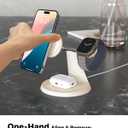 3 in 1 Wireless Charging Station for Apple Device: Fast Charging Station for iPhone and Watch with MagSafe, Stable Charger Stand for iPhone 12-16 & iWatch & AirPods