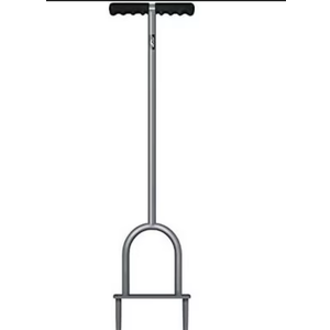Walensee Lawn Coring Aerator, Manual Grass Dethatching Turf Plug, Core Aeration Tool Heavy Duty Aerator for Compacted Soils and Lawns to Prevent Lawn RunOff and Soil Compaction