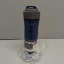 Contigo Cortland Chill 2.0 Blueberry Stainless Steel Water Bottle Vacuum-Insulated Spill-Proof Lid 24oz Ideal for Hot or Cold Drinks Interchangeable Lid Perfect for Kids & Adults (24oz (Single Pack))