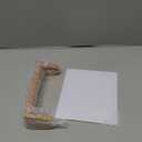 Desktop Glass Dry Erase Board with Solid Wood Base, Memo Whiteboard, Writing Note Pad, Mini Glassboard for Tabletop Display(Rustic Base,Glass)