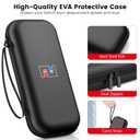 Granarbol Switch 2 Case, Protective Carrying Case for Nintendo Switch 2 2025, Hard Shell Travel Bag with Mesh Pocket,Portable Storage Pouch for Game Card Slots & Accessories, Black