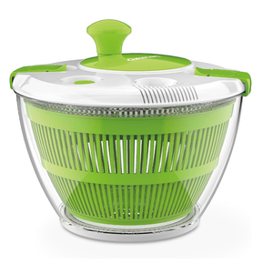 Cuisinart Large Spin Stop Salad Spinner- Wash, Spin & Dry Salad Greens, Fruits & Vegetables, 5qt, CTG-00-SAS1
