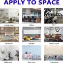 Love Wall Decals, Wall Stickers for Bedroom, Art Vinyl Quotes Couples Bed Master Bedroom Bathroom Kitchen Women Family Inspirational Marry Marriage Married Home, I Love You More 45.7"X12.7"