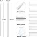 6 x Aillwith 6 PCS Replacement Straws for Stanley Cup 40 oz 30 oz 64 oz Tumbler, Reusable Drinking Straws with Cleaning Brush for Stanley Cup Accessorie, BPA Free, Dishwasher Safe