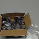 Nicunom 30 Pack 5ml Sample Containers with Lids, UV Protection 5g Thick Glass Jar, Airtight Mini Makeup Container, Refillable Cosmetic Jars Empty Travel Containers for Lotion, Essential Oil, Cream