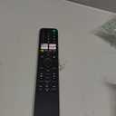 Voice Remote Replacement for Sony Smart TV Control:Comptible for 2019-2025 Sony Bravia OLED LED 4K 8K UHD, Android TV with Shortcuts YouTube and Dinsey+ etc.