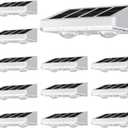 NIORSUN Solar Fence Lights,12 Pack Solars Deck Light,Warm White Color,Outdoor Bulb Waterproof Led IP65,Power Patio Lamp with Lenses for Outside/Backyard/Railing/YardWhite