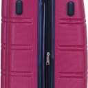 Rockland Melbourne Hardside Expandable Spinner Wheel Luggage, Magenta, 1 Piece (28")