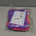 Teamoy 4pcs Washable Female Dog Diapers, Reusable Doggie Diaper Wraps for Female Dogs, Super-Absorbent and Comfortable, Medium (Black+ Purple+ Green+ Rose Red (4pcs))