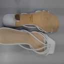 Women's Strappy Square Open Toe Kitten Heels Sandals Knotted Design Summer Fashion Slip On Mule Style, Size 9