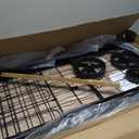 450lbs Capacity Shopping Cart,Upgrade Huge Grocery Cart on Wheels,Heavy Duty Foldable Utility Shopping Carts with Double Basket and 360 Rolling Swivel Wheels for Groceries Laundry Transport 1 (Super Jumbo)