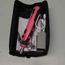 Diamondg Cordless Dog Nail Grinder with Quiet Sound & LED Tip for Large & Small Dogs, 4hrs. Runtime, 2 Bits Included, Pink