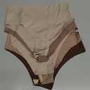 Seamless Underwear for Women Soft No Show Panties Sexy High Cut Invisible Hipster Silky Cheeky Ladies Bikini 5 Pack, S