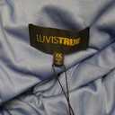 Summer Women Tulle Prom Dress Elegant Bow One Shoulder Slit Evening Party Gown Wedding Guest Bridesmaid Maxi Dress (XX-Large, #1 Haze Blue)