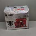 Kitchen in the box Stand Mixer, 4.5QT+5QT Two bowls Electric Food Mixer, 10 Speeds 3-IN-1 Kitchen Mixer for Daily Use with Egg Whisk, Dough Hook, Flat Beater (Onyx Black, 5QT)