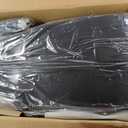 GTPLAYER Gaming Chair, Computer Chair with Footrest and Lumbar Support, Height Adjustable Game Chair with 360-Swivel Seat and Headrest and for Office or Gaming (Fabric, Black White)