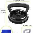 3 Pack Metal Dent Puller,Car Dent Puller,Aluminum Suction Cup Dent Puller,Car Dent Repair Kit,Dent Remover Tool for Car Dents,Glass,Screen,Tiles & Objects Moving1pcs Large + 2pcs Small Suction Cups