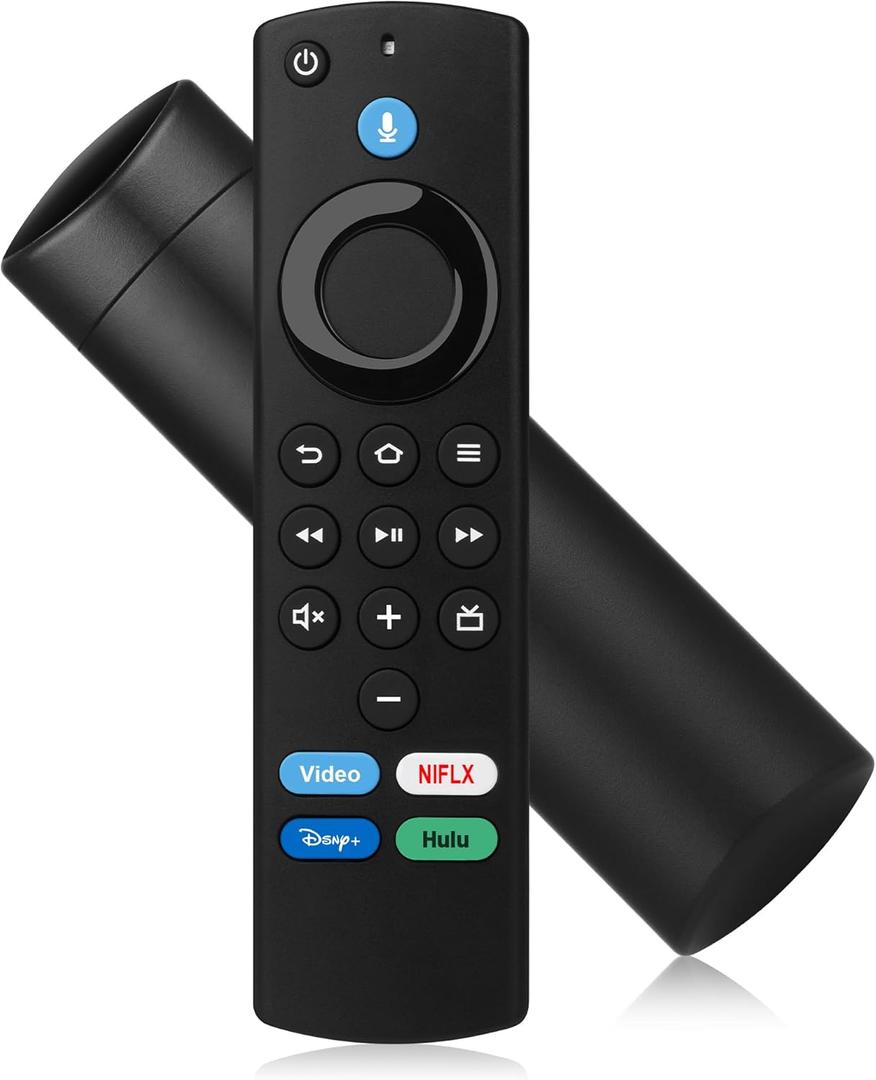 Voice Remote for Fire Smart TVs Stick(2nd/3rd Gen/HD/Lite),TV Stick 4K/4K Max(1st/2nd Gen),TV Cube, Smart TVs (3rd Gen) 3rd Remote