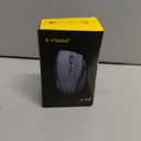 E-YOOSO Wireless Mouse for Laptop, Portable Optical Computer Mouse, 6 Buttons, Cordless 2.4GHz with USB Receiver, 5-Level 4800 DPI, 18 Months Battery Life for PC Chromebook Windows Mac (Gray)