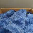 OPPODREAM 4x6 Blue Rugs for Bedroom, Ultra-Soft Fluffy Area Rugs for Living Room, 4 x 6 Shag Carpet for Nursery, Kids, Girl, Boy, Baby, Plush, Fuzzy, Shaggy, Cute Home Decor