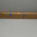 Ivilon Window Curtain Rod End Cap - 1 inch Pole. 120 to 240 Inch. Black