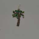 Tropical Christmas Palm Tree Hanging Ornament, 5 1/2 Inch