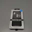 2 x Case-Mate - iPhone XS Case + Glass Screen Protector Bundle - TOUGH - iPhone 5.8 - Matte Black