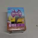 Tub Works Construction Trucks Mold Free Bath Toys, 6 Pack | Sealed, No Hole Bath Toys Design Keeps Moisture Out | Soft, Squeezable & Float on Water | Baby & Toddler Bathtub Toys | Baby Pool Play