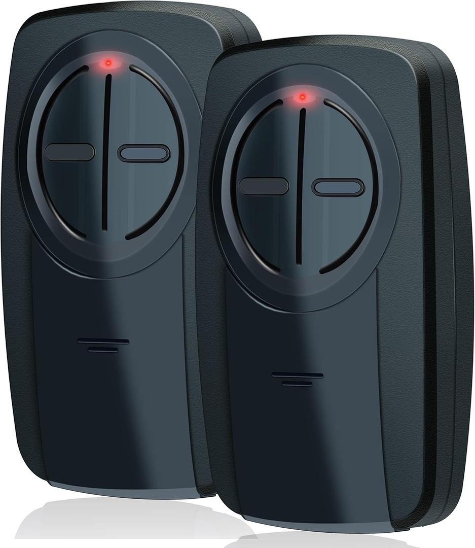 Chamberlain KLIK5U-BK2 Universal Garage Door Opener Remote - Quantity 2