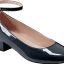 Bandolino Womens Lexy (6, Navy Patent 400)