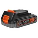 BLACK+DECKER 20V MAX 2.0 Ah Lithium Ion Battery, Rechargeable Cordless Tool Battery Packs, Compatible with the 20V MAX BLACK + DECKER Battery Platform (LBXR2020APB)