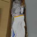 Heavy Duty Undermount Sink Brackets & Kitchen Sink Installation Parts Kit - 800 lbs Capacity Adjustable Stainless Steel Support, Horizontal Space-Saving Design for Kitchen Sinks (71-100cm) (Silver)