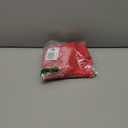 Artoid Mode Christmas Trees Red Soft Plush Faux Fur Jacquard Christmas Table Runner, Holiday Kitchen Dining Table Decoration for Home Party Decor 13x72 Inch