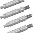 2 Set Dryer Roller Shaft Kit (Left & Right) for Whirlpool & Crosley - Replaces WPW10359269, W10359270, AP6020386, 1878660, 339489