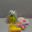 VATOS Kids Outdoor Water Play Sprinklers, 2 in 1 Frog Sprinkler Spinning Spray Game & Catch Ball Game, Toddler Summer Water Play Set, Splash Water Play Toys for Boys Girls Dogs Pets Backyard Garden