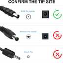 TREE.NB AC/DC Adapter for Samsung HW-HM45C HW-F350 HW-F335 HW-F355 HW-F550 HW-F551 HW-FM35 HW-FM55 HW-FM55C Series Crystal Surround Sound Speaker Power(Must be Round Hole with Needle The Plug)