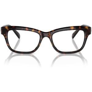 Swarovski Women's Sk2022f Low Bridge Fit Square Prescription Eyewear Frames (Dark Havana/Demo Lens)