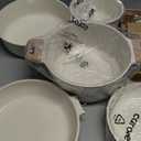 CAROTE 14 Pcs Pots and Pans Set Nonstick,Cookware Set Kitchen Cooking Set with Utensil and Pan Protectors (Cream White)