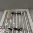 Babelio Baby Gate for Doorways and Stairs, 26''-40'' Auto Close Dog/Puppy Gate, Easy Install, Pressure Mounted, No Drilling, fits for Narrow and Wide Doorways, Safety Gate w/Door for Child and Pets