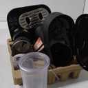 Mr. Coffee 4-in-1 Single-Serve Latte, Iced, and Hot Coffee Maker with Milk Frother and Tumbler Black
