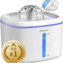 Cat Water Fountain,84oz/2.5L Pet Cat Fountain  Ultra Quiet Upgraded Automatic Pet Water Dispenser with 3 Replaceable Filters, Indoor Cat & Dog Drinking Bowl