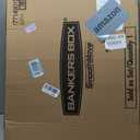 Bankers Box Small Classic Moving Box, 10-Pack, Reinforced Handles, Tape-Free Assembly, 15 x 12 x 10 Inches (7714901)