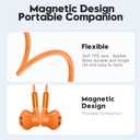 USB C Headphone for Samsung S25 FE S24 A16 A17 Wired Earbuds Magnetic in-Ear Type C Earphone with Microphone Volume Control Bass Stereo Noise Canceling for iPhone 17 Pro Max Air 16 16e 15 Pixel 10 9a