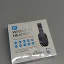 Bluetooth Headset, 60hrs Noise Canceling V5.2 Over Head Headphones, Single Ear Trucker Wireless Headset with Mic, Mute Button, Multipoint, for Phones PC Computer Truck Driver Office Work - Black (Carbon)