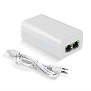 10Gbps PoE+ Injector 30W IEEE802.3at/af Compliant, Supplies PoE(15.4W) or PoE+(30W) Power Over Ethernet Distances Up to 328ft, PoE Injector Adapter for Camera/Access Point/IP Phones, EN30GT-10